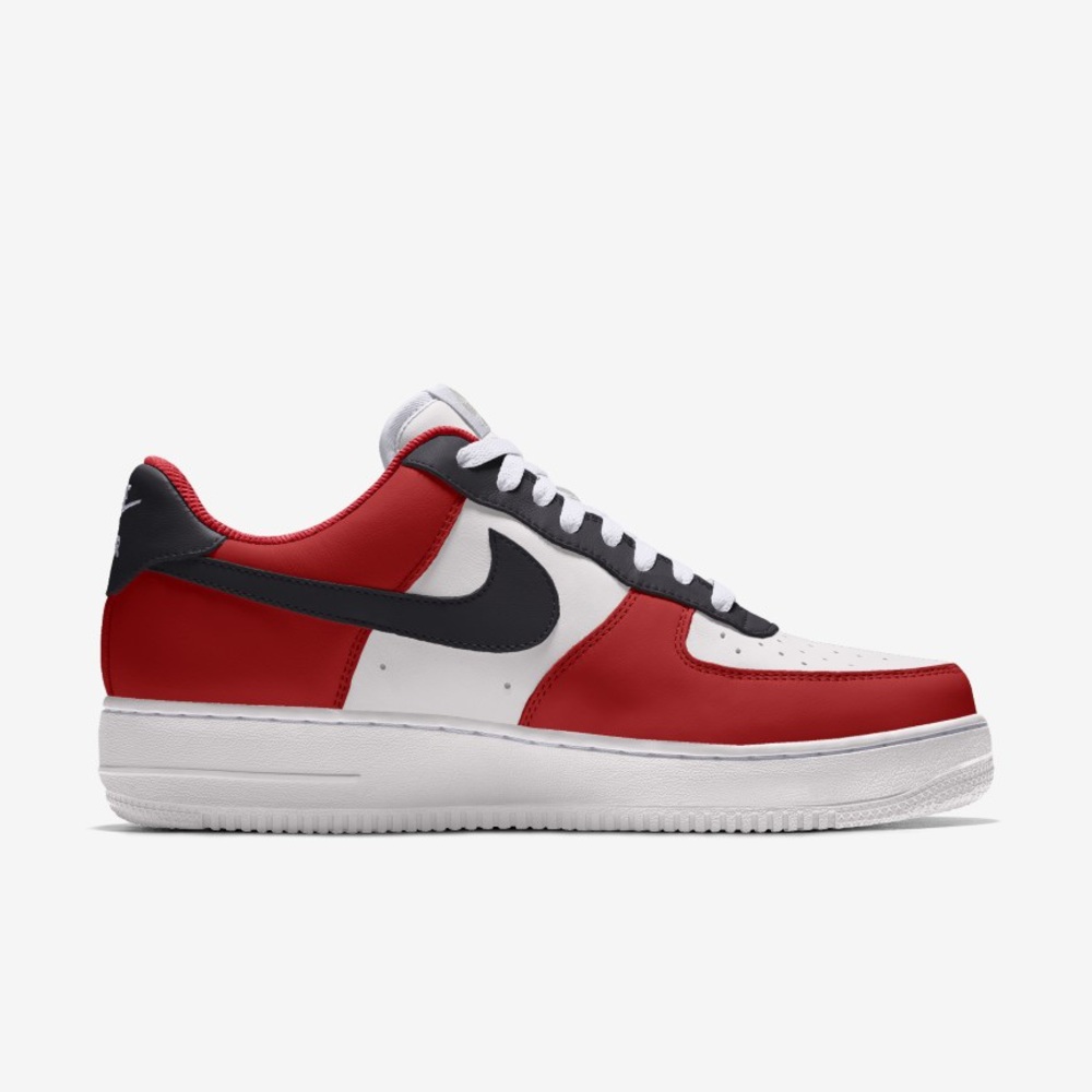 Nike™️ Custom Air Force 1 Low Women’s NWT Red and Black